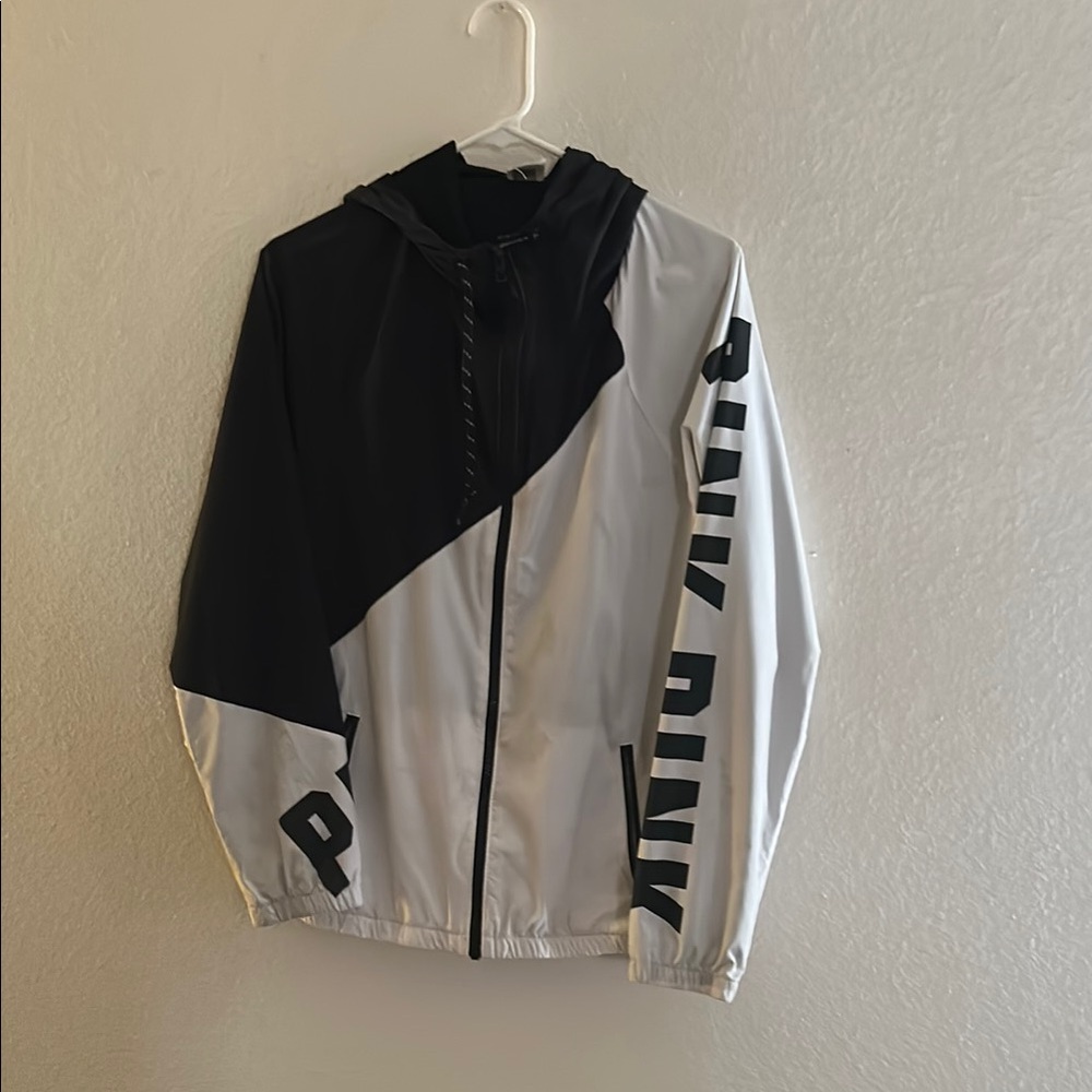 PINK Black and White Jacket